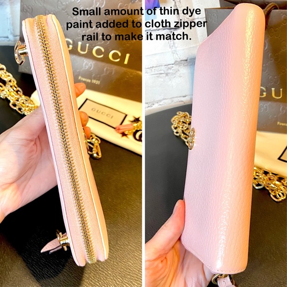 Gucci Marmont Wallet Crossbody with keychain - Picture 6 of 16